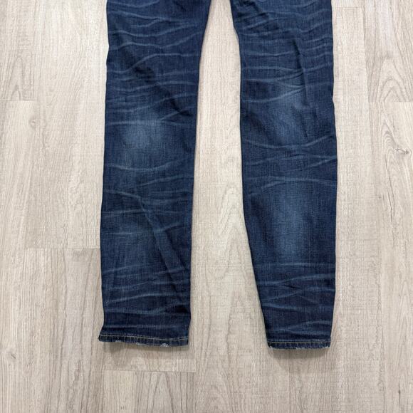 True Religion Geno Relaxed Slim Jeans Men's 28 (Fits 28x34) Blue Dark Wash - Picture 12 of 16